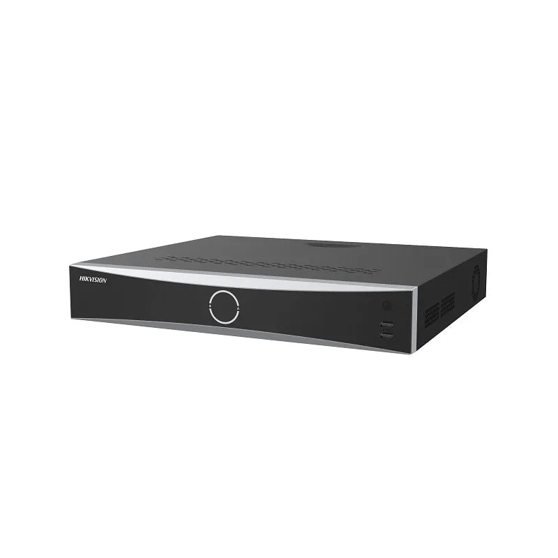 NVR Hikvision 32CH H.265 4K, Graba hasta 12MP, HDMI/VGA, Hasta 4x16TB