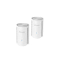 Router Inalámbrico Hikvision DS-3WRM12GC/2, WiFi, 1200Mbps, 3 Puertos 10/100/1000Mbps, Sistema Mesh (Pack de 2)