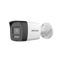 Cámara IP Bullet Hikvision, POE, 2.8mm, 2MP, Smart Hybrid Light 3.0, IR 30m, Micrófono, IP67, Plástica