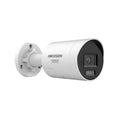 Cámara IP Bullet Hikvision, POE, 2.8mm, 8MP 4K, IR 40m, Smart Hybrid Light + ColorVu, Micrófono, IP67, Metal