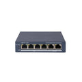 Switch Hikvision DS-3E1506P-EI/M, de 4 Puertos Gigabit PoE + 2 puertos Gigabit RJ45, 45W