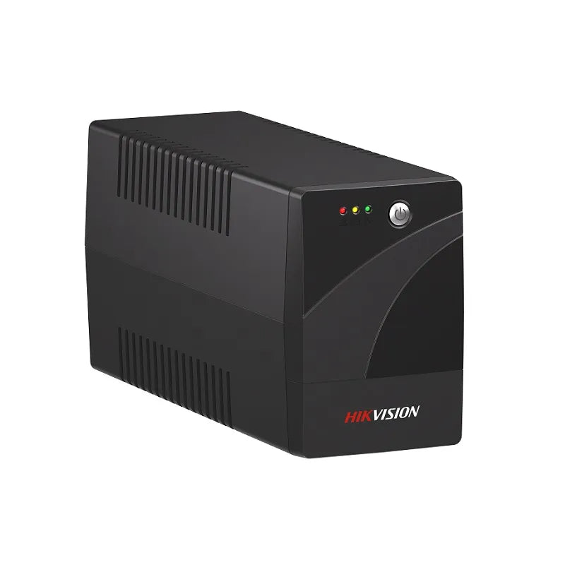 Batería (UPS) Hikvision DS-UPS1000-R/X, 1000VA 600W, 6 Salidas, 120V, Usa 1x 12V 9Ah, Negro.