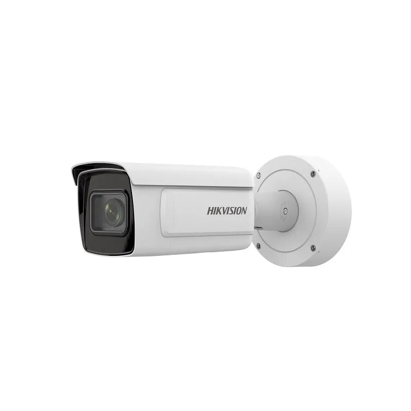 Cámara IP Bullet Hikvision, Lente motorizado 2.8-12mm, 4MP, DeepinView, ANPR, IR 50m, WDR 140dB, IP67, IK10, Metal