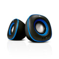 Bocinas XTECH Spekter, Altavoces con cable USB 2.0 para alimentación, 3.5mm para Audio, 6W