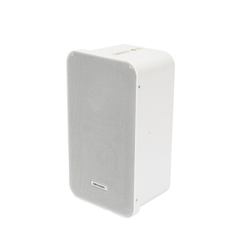 Altavoz Analógico HIKVISION, Tipo columna, 20 Watts, 100V, Rejilla de Metal, IP66, Color Blanco