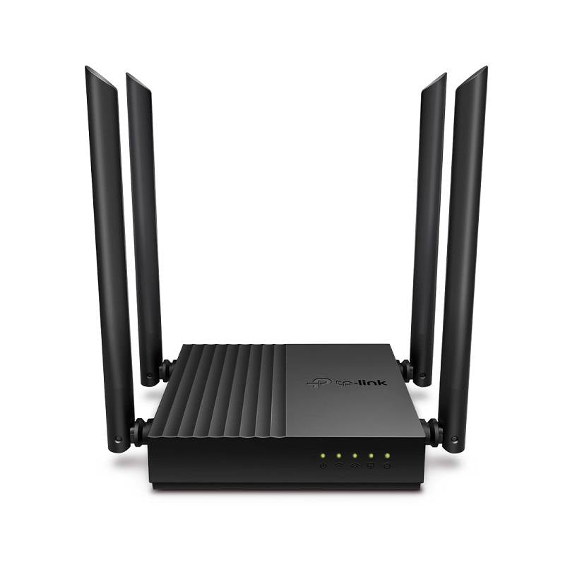 Router Inalambrico Tp-Link Archer C64, MU-MIMO WiFi, de Doble Banda AC1200 Gigabit