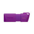 Memoria USB Kingston de 64GB, USB 3.2 Gen 1 Data Traveler Exodia M, Morado Neon