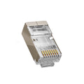 Conector de Red RJ45 CAT6A T-Vision para cable Ethernet, Blindado, Contactos enchapados en oro