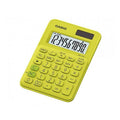 Calculadora CASIO de Mesa compacta  de 10 Digitos, TAX para calculo de impuestos, Verde lima