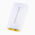 Extensor/repetidor POE T-VISION, 1 entrada a 2 salidas, 100mbps