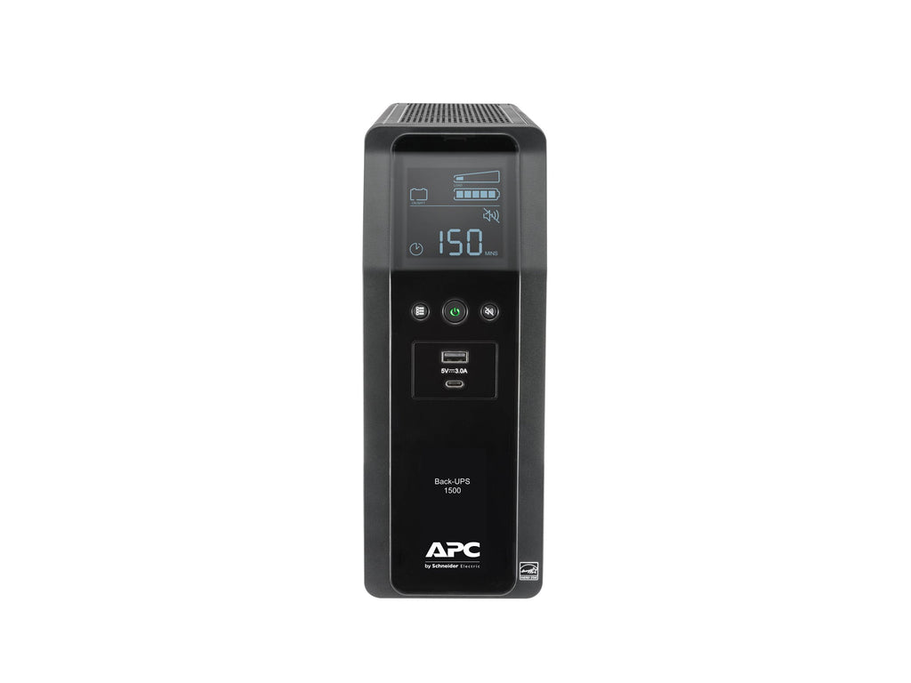 APC Back-UPS Pro BR1500M2-LM - UPS - CA 120 V - 900 vatios - 1500 VA - USB - conectores de salida: 10 - negro