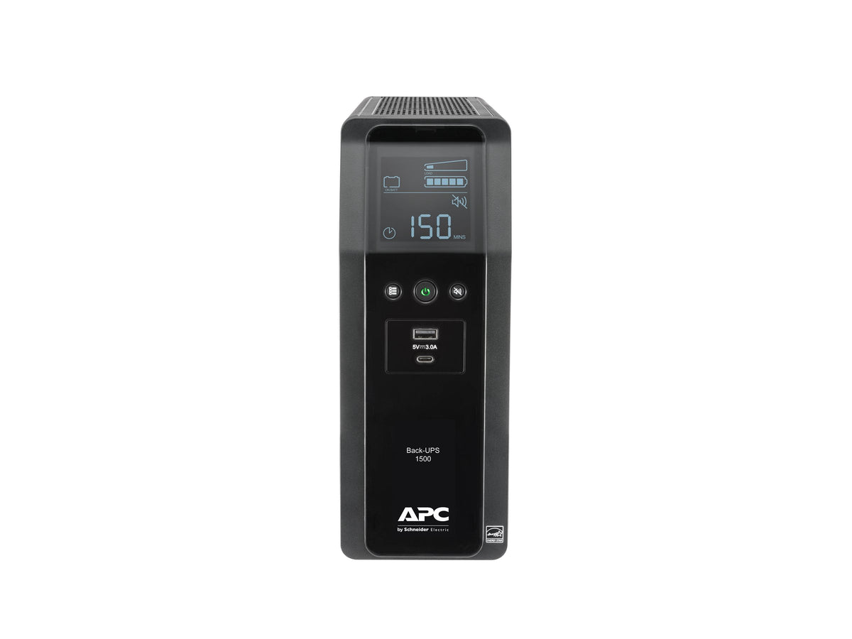 APC Back-UPS Pro BR1500M2-LM - UPS - CA 120 V - 900 vatios - 1500 VA - USB - conectores de salida: 10 - negro