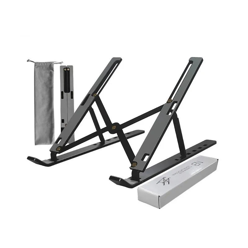 Base T-VISION N3, diseño plegable para Tablets y Laptops de hasta 15.6", color Negro