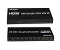 Switch/Splitter HDMI (2x8) de 8 puertos de salida, HDMI 1.4A, Ultra HD , 3D, 4Kx2K
