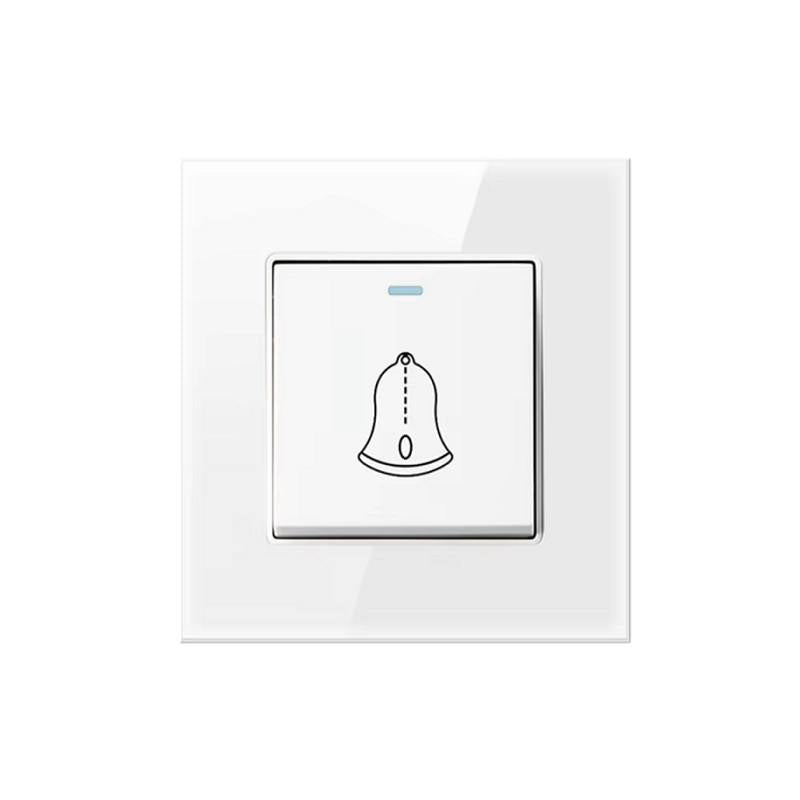 Botón control de acceso T-VISION M8, 10-16A 250V, timbre para puerta entrada o salida