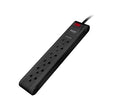 REGLETA FORZA DE 6 SALIDAS, CABLE DE 3 PIES FPS-005B
