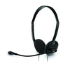 Auriculares klipxtreme Sekual KSH-290, para conferencia con micrófono y cápsula de mando en línea, conexión USB.