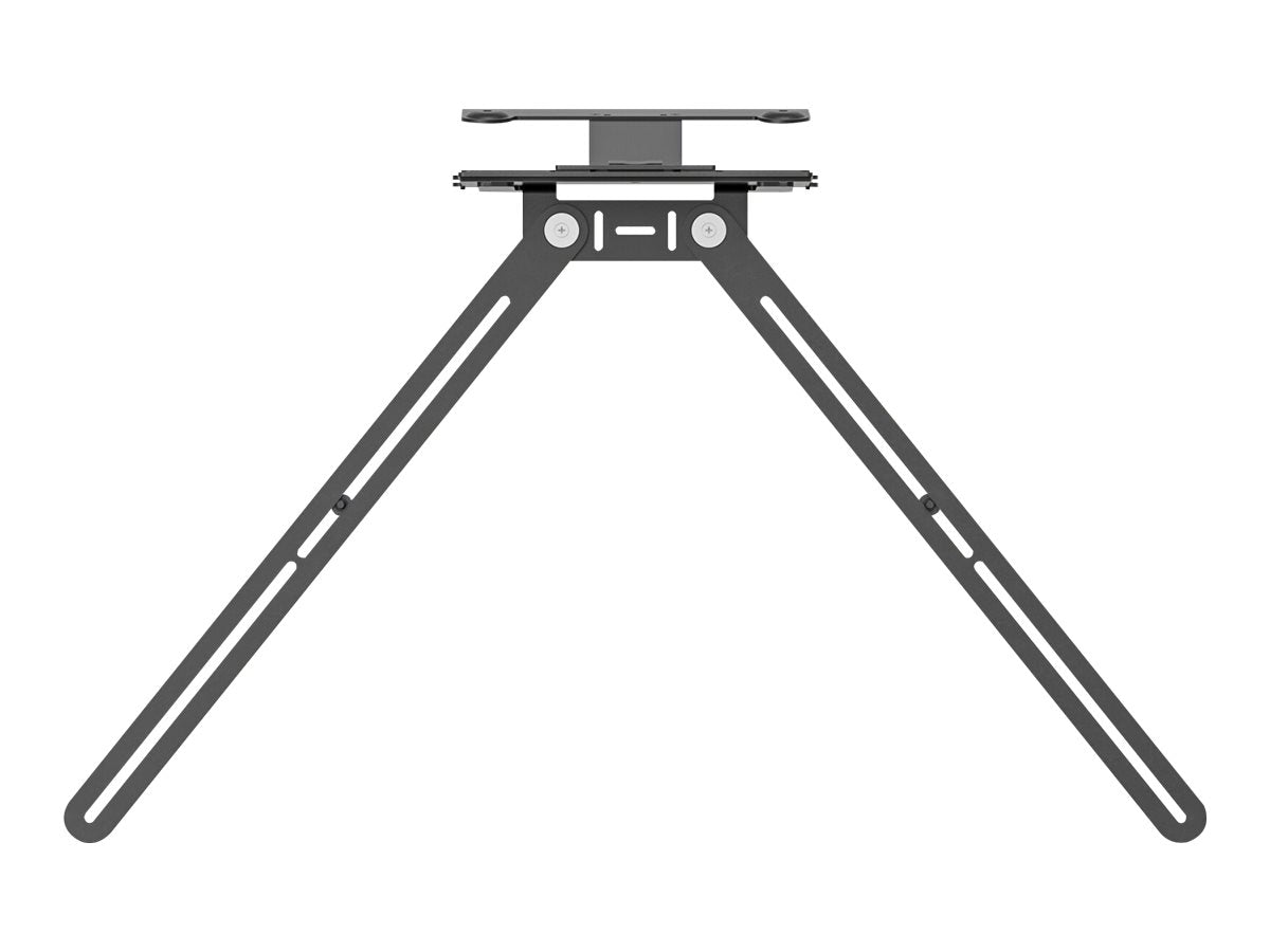 Logitech TV Mount For Video Bars - Montura para cámara - montaje debajo de pantalla, montable encima del monitor - para Logitech Rally Bar All-In-One Video Bar for Midsize Rooms; Room Solution Large