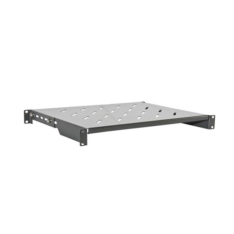 Bandeja 1U T-VISION ventilada para Gabinete/ rack, 19" 300mm, opción 4 postes