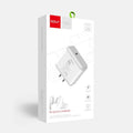Cargador GOLF GF-U6 de pared USB tipo C con carga rápida (30W), Blanco
