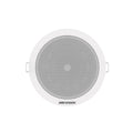 Altavoz de techo Analógico HIKVISION, 6 Watts, 100V, Rejilla de Metal, Color Blanco