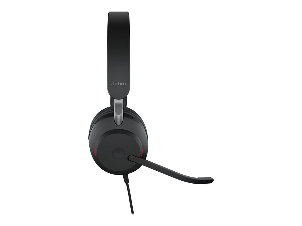 Jabra Evolve2 40 SE UC Stereo - Auricular - en oreja - cableado - USB-A - aislamiento de ruido - optimizado para UC