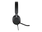 Jabra Evolve2 40 SE UC Stereo - Auricular - en oreja - cableado - USB-A - aislamiento de ruido - optimizado para UC