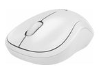 Logitech M240 Silent Bluetooth Mouse, Compact, Portable, Smooth Tracking, Off-white - Ratón - 3 botones - inalámbrico - Bluetooth - blanco hueso