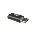 Adaptador Mini OTG Xtech XTC-526, de USB Tipo C macho a Micro USB 2.0 Hembra, Negro