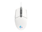 Logitech Gaming Mouse G203 LIGHTSYNC - Ratón - óptico - 6 botones - cableado - USB - blanco