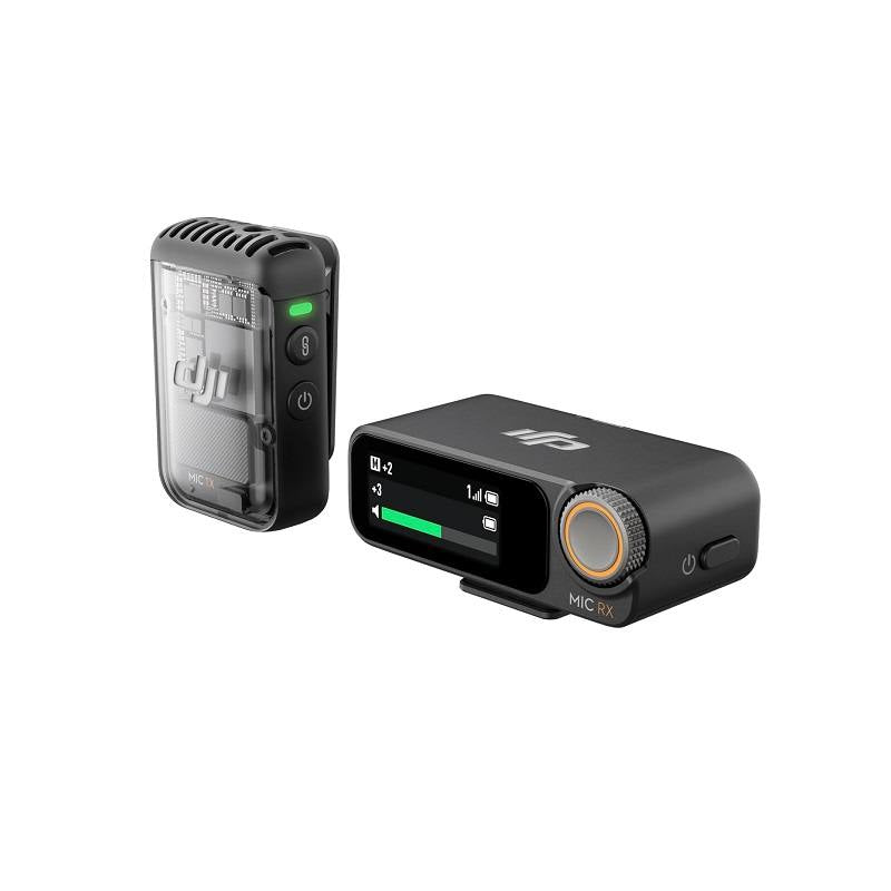 Micrófono Inalámbrico DJI MIC 2, 1x Transmisores y 1x Receptor, conector USB Tipo C, 3.5mm TRS y Lightning