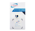 Caja de Cable UTP Cat6 T-VISION, 1000 Pies, Aleación, para interiores, Color Azul