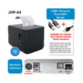 Impresora térmica portátil T-VISION JHP-A4, papel 80mm, conexión USB, LAN RJ45, WiFi, color negro