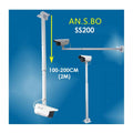 Soporte T-VISION de extensión telescópica para cámaras de monitoreo de 100-200CM (2M) de largo