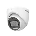 Cámara Domo Hikvision TVI/AHD/CVI/CVBS, 2.8mm, 5MP 3K Dual Light, IR 20m, WDR, M12, Micrófono, Metal