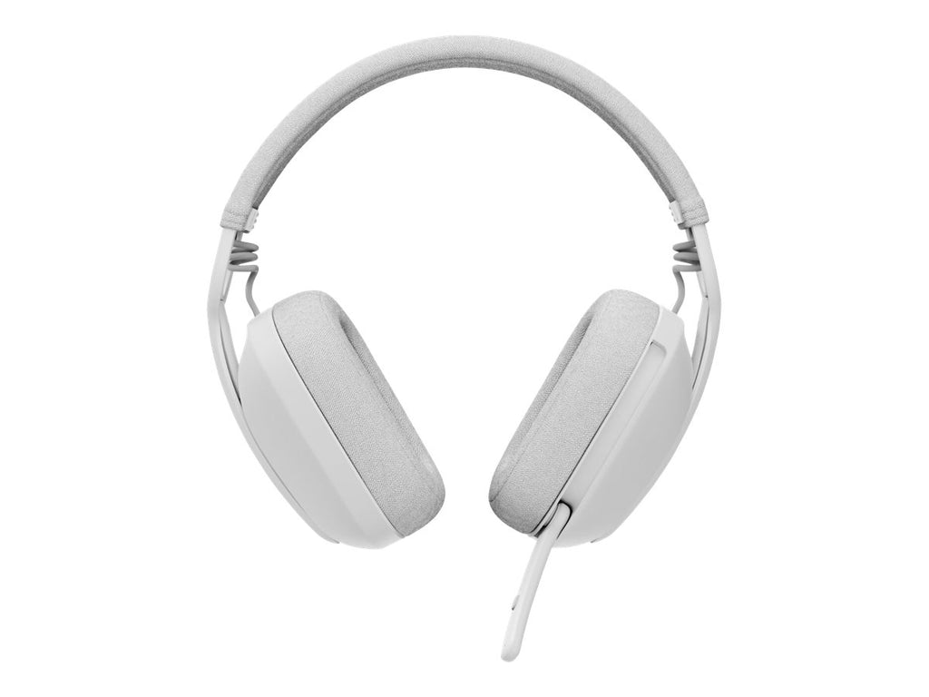 Logitech Zone Vibe 100 - Auricular - tamaño completo - Bluetooth - inalámbrico - blanco hueso