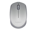Ratón inalámbrico LOGITECH M170, 1000DPI, receptor USB, Plateado