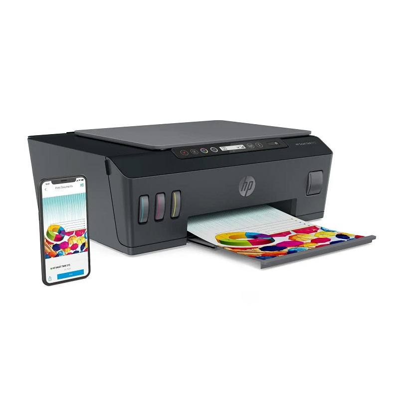 Impresora Multifuncional a color HP Smart Tank 515, Impresión, escaneo, copiado, inalámbrica, Negro