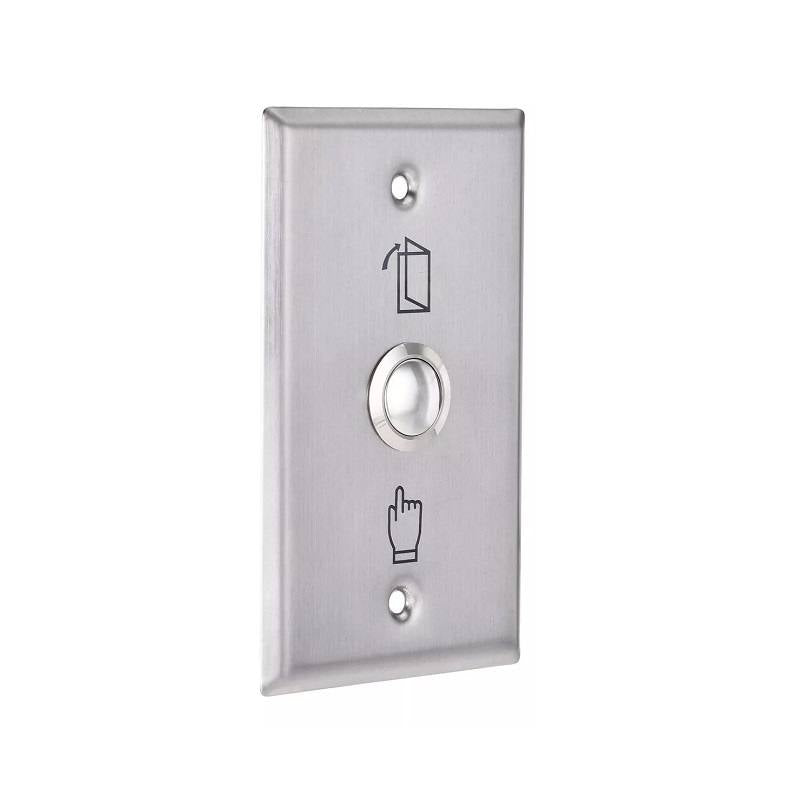 Botón para puerta de acceso T-Vision S70, de acero inoxidable, 115x70mm