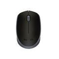 Ratón inalámbrico LOGITECH M170, 1000DPI, receptor USB, Negro