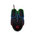 Raton Gaming Maxell Tron, 6 botones, 7.200 DPI, conexión USB, Iluminación RGB