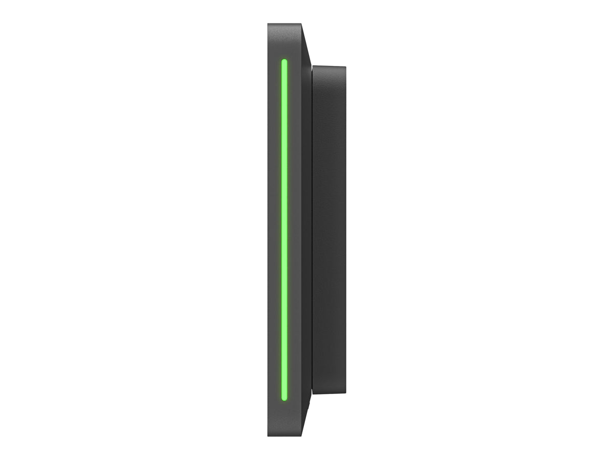 Logitech Tap Scheduler Purpose-Built Scheduling Panel for Meeting Rooms - Dispositivo de vídeoconferencia - Certificado para Equipos de Microsoft, Certificado por Zoom - grafito
