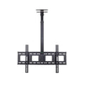Soporte de techo T-VISION para TV de 40" a 80" pulgadas, 360° de rotación, extensión máxima ajustable de 2 Metros