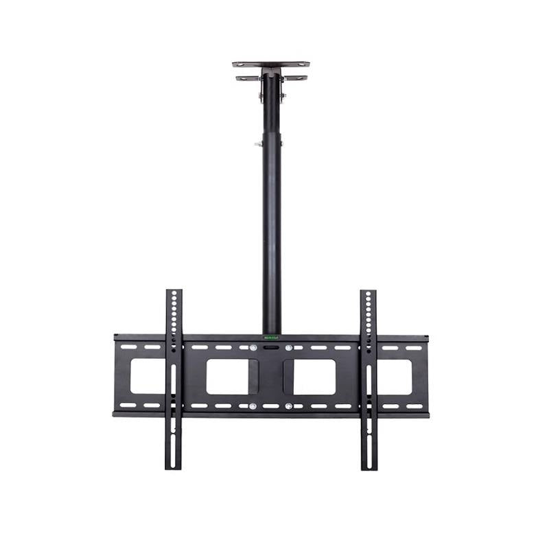 Soporte de techo T-VISION para TV de 40" a 80" pulgadas, 360° de rotación, extensión máxima ajustable de 2 Metros