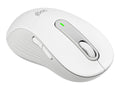 Logitech Signature M650 - Ratón - manos pequeñas - diestro y zurdo - inalámbrico - 2.4 GHz, Bluetooth - receptor de USB Logitech Logi Bolt - blanco hueso