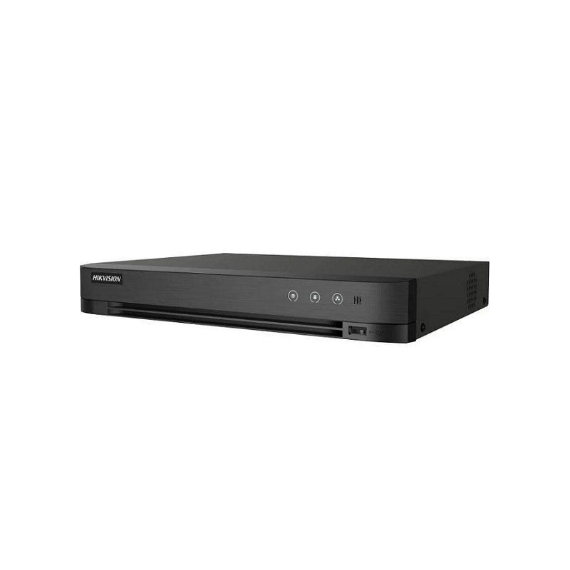 DVR Hikvision TURBO HD AcuSense H.265 8CH, HDTVI, AHD, CVI, CVBS, IP, 1080P / 5 MP LITE, HDMI/VGA, hasta 1x10TB