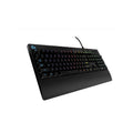 Teclado Gaming LOGITECH Prodigy G213 RGB, conexión USB, Inglés, Negro