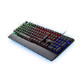 Teclado Gaming XTECH Armiger, Iluminación LED multicolor, conexión USB, Español, Negro