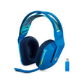Headset Gaming LOGITECH G733 LIGHTSPEED RGB, conexión Inalámbrico, 7.1 Surround, para PS4 & PC, color Azul