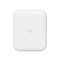 Access Point Ubiquiti U7 Exterior, WiFi 7 Poe, con funcionalidad 2x2 MIMO, triple banda (2.4GHz, 5GHz y 6GHz), Gigabit, no incluye inyector PoE